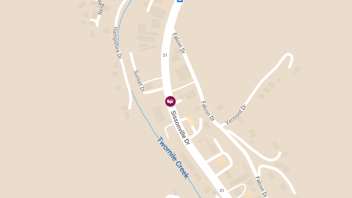 Accident with Injuries Reported at 7139 Sissonville Dr