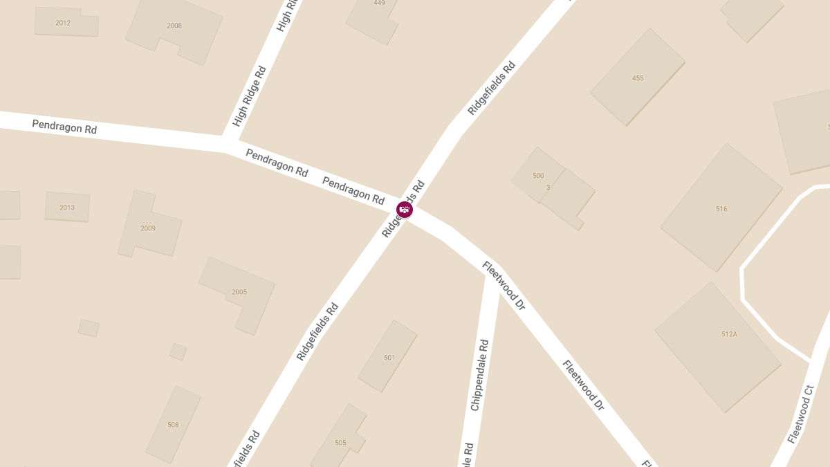 Accident with Injuries Reported at Pendragon Rd & Ridgefields Rd