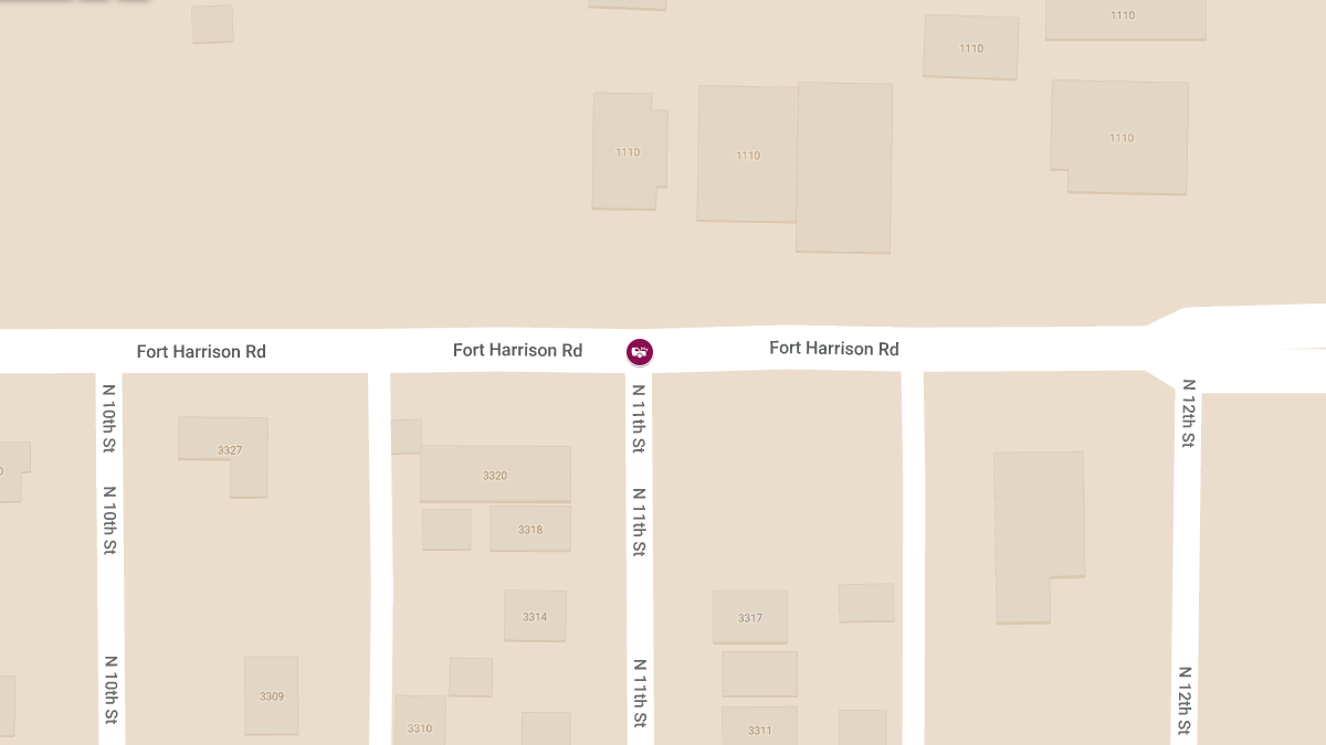 Accident with Injuries at 11th St & Ft Harrison Rd