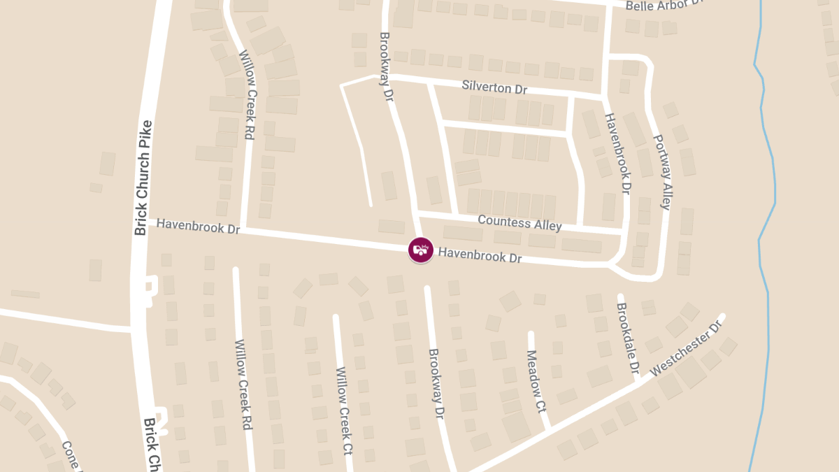 Accident with Injuries at 1269 Havenbrook Dr