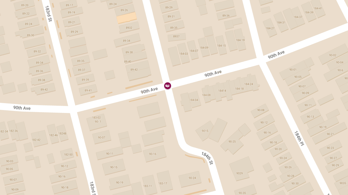 Accident with Injuries at 184th St & 90th Ave