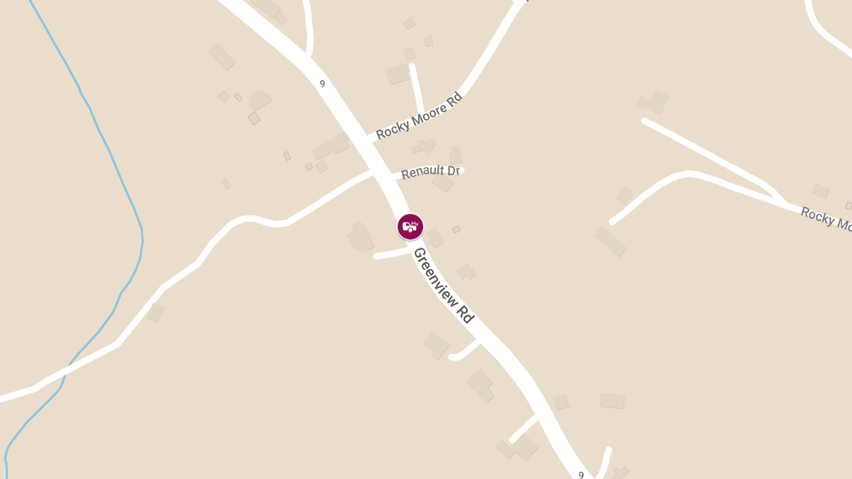 Accident with Injuries at 2355 Greenview Rd