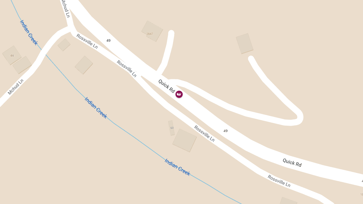 Accident with Injuries at 2422 Quick Rd