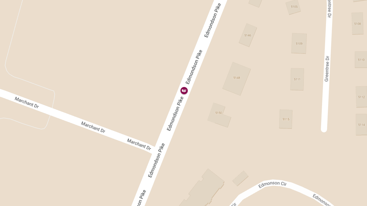 Accident with Injuries at 5148 Edmondson Pike