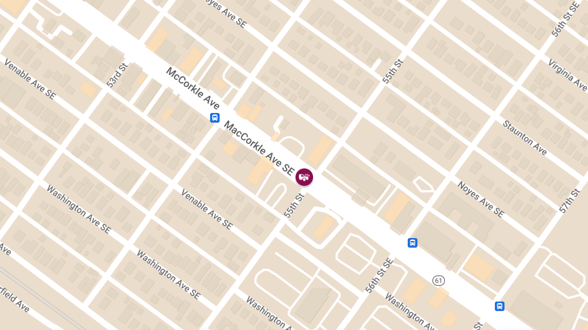 Accident with Injuries at 5528 MacCorkle Ave SE