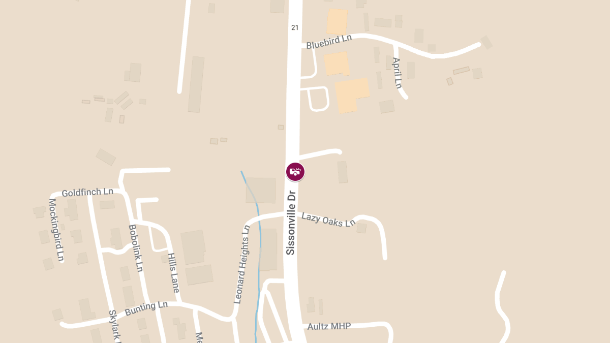 Accident with Injuries at 6287 Sissonville Dr