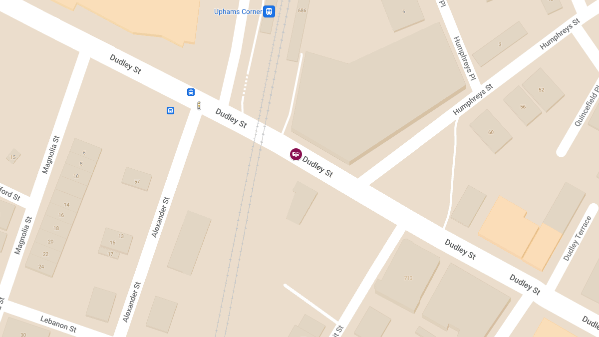 Accident with Injuries at 693 Dudley St