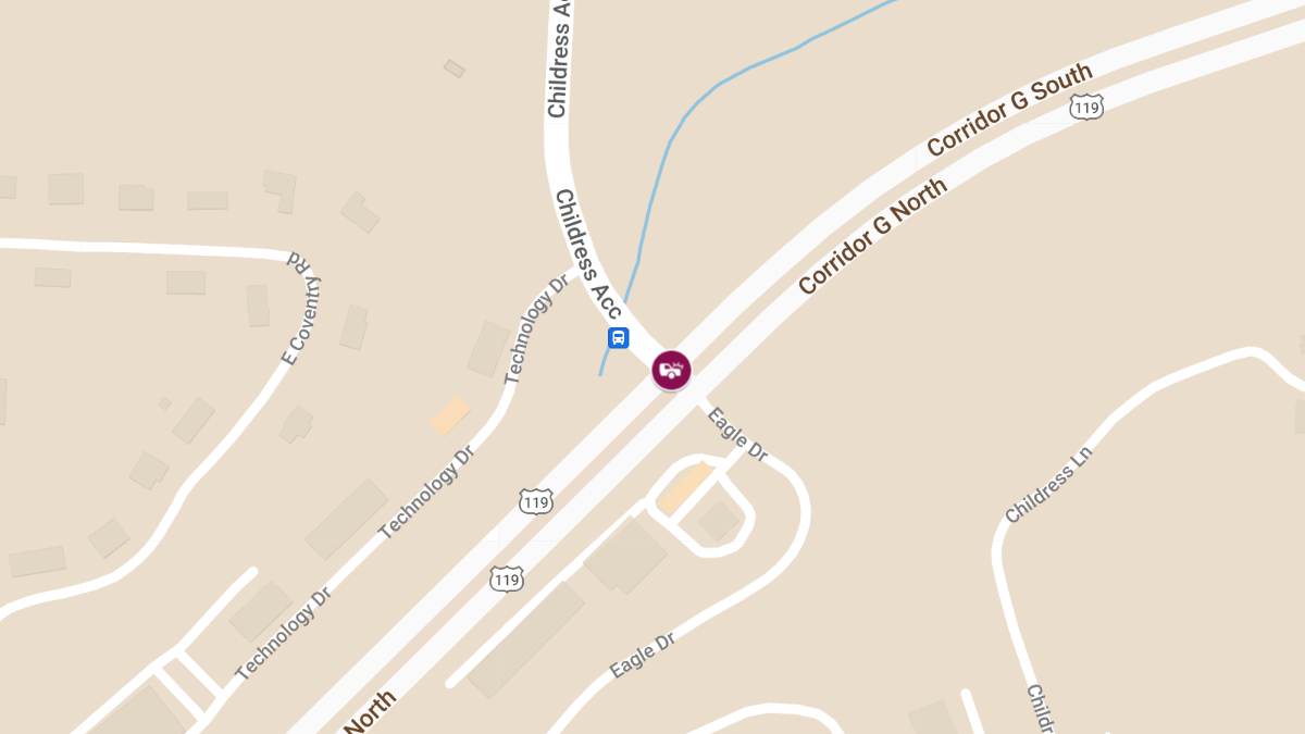 Accident with Injuries at Childress Access & Corridor G S