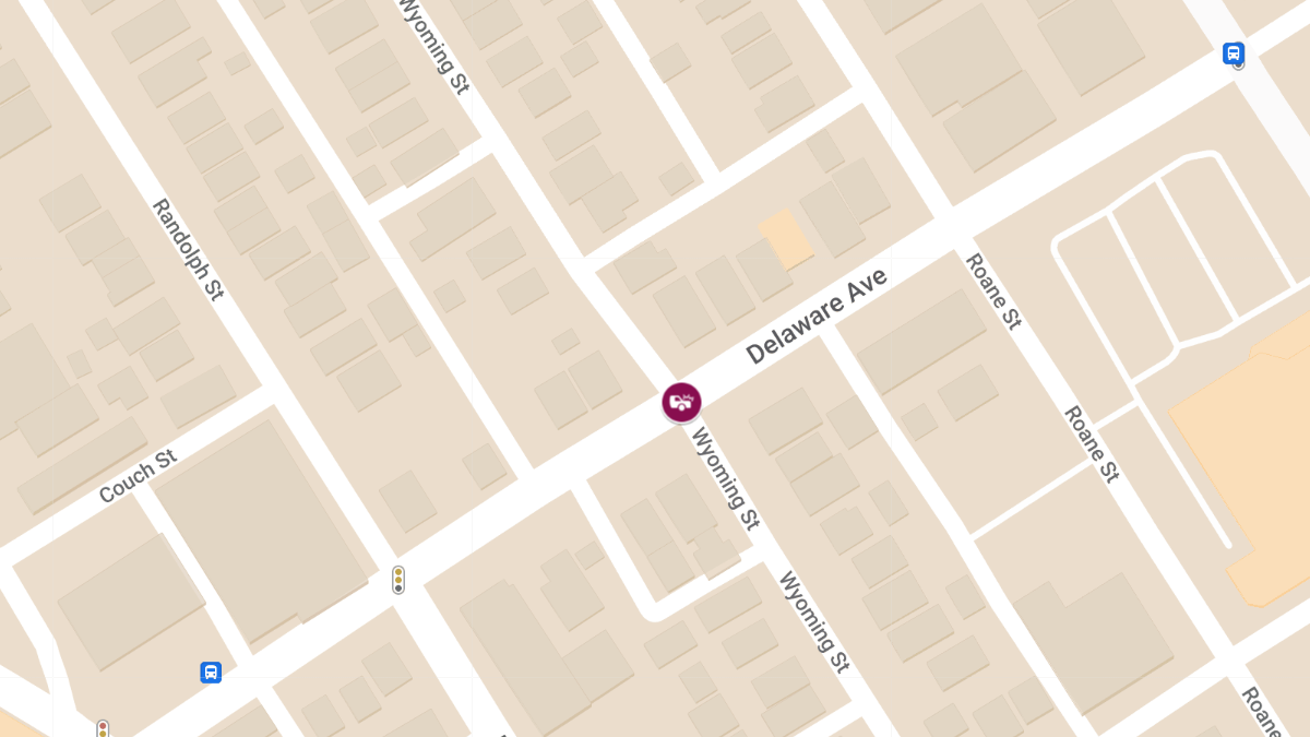 Accident with Injuries at Delaware Ave & Wyoming St