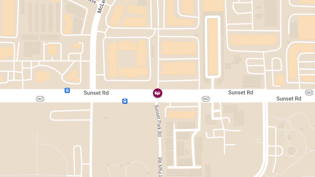 Accident with Injuries at E Sunset Rd & Sunset Park Rd