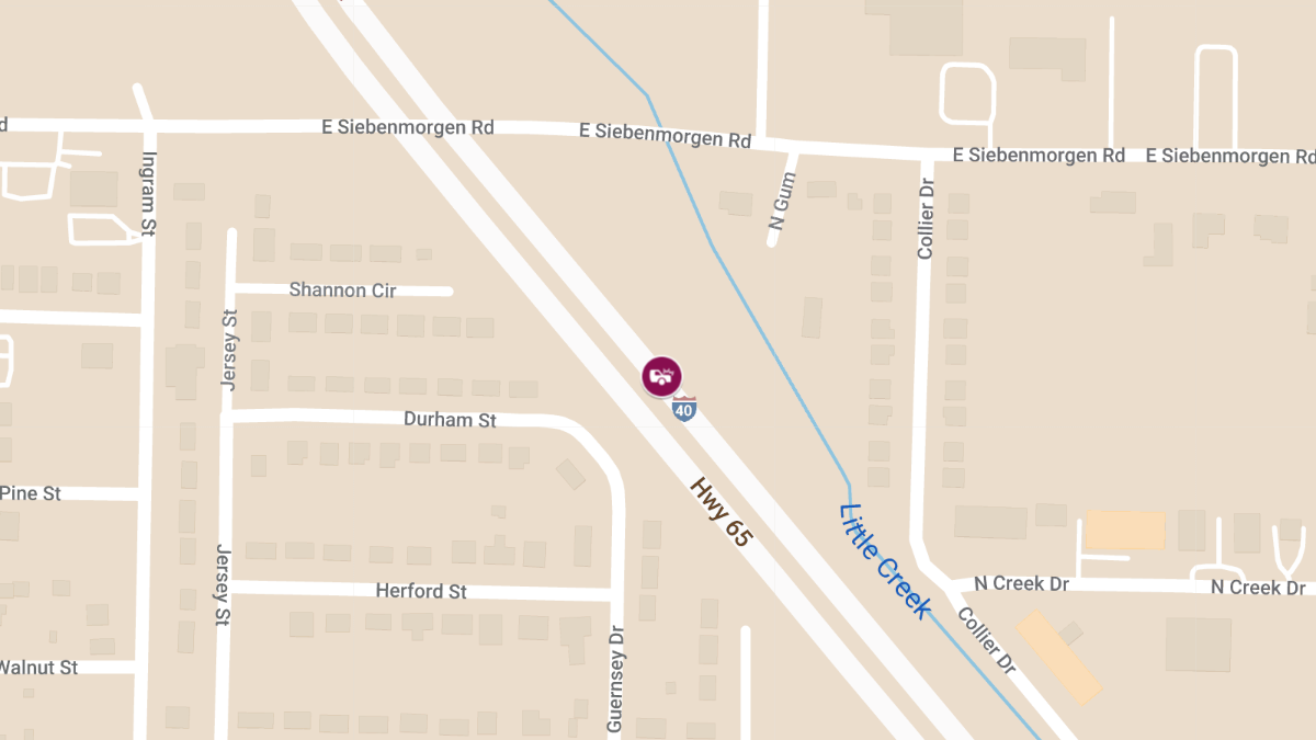 Accident with Injuries at EB I-40 near Mile Marker 119.5