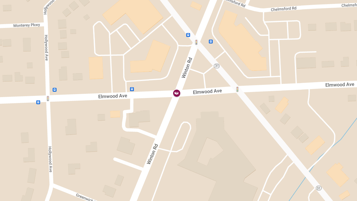 Accident with Injuries at Elmwood Ave and Winton RdMonroe Ave