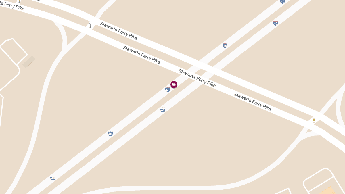 Accident with Injuries at Exit 212 I-40 W