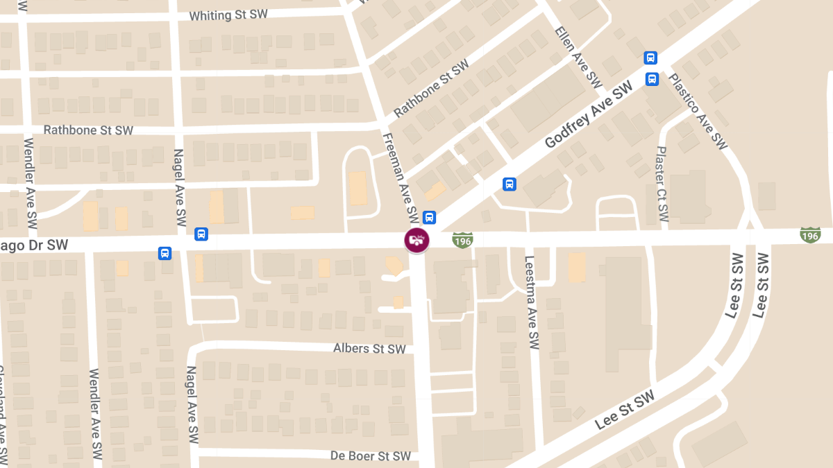 Accident with Injuries at Godfrey Ave and Chicago Dr