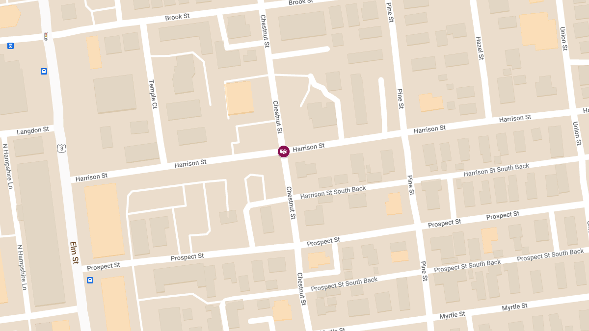 Accident with Injuries at Harrison St & Chestnut St