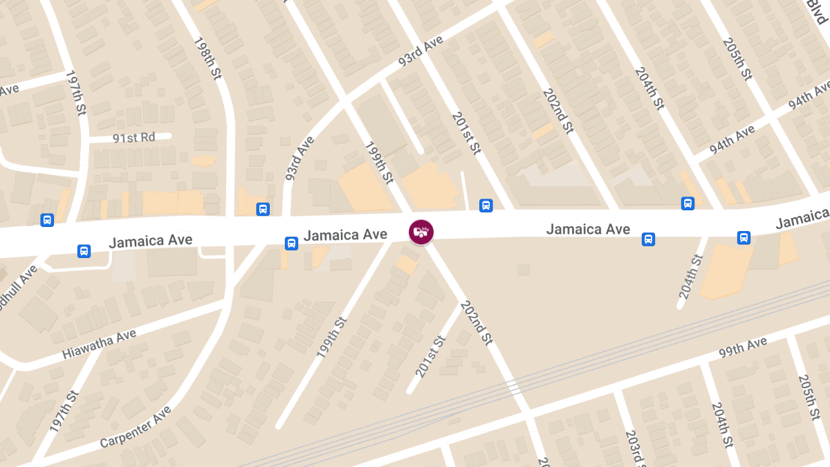 Accident with Injuries at Jamaica Ave & 199th St