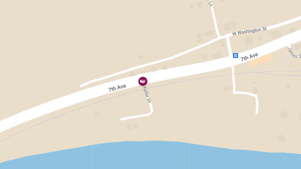 Accident with Injuries at Keller Dr & 7th Ave