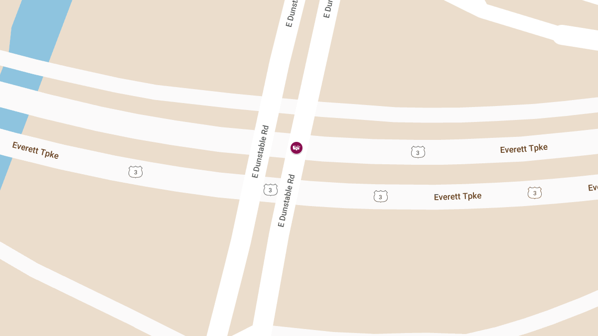 Accident with Injuries at Main Dunstable Rd & Everett Tpk South Onramp