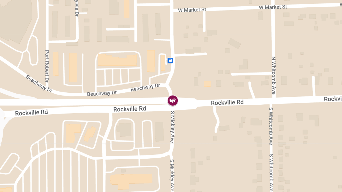 Accident with Injuries at N Mickley Ave & Rockville Rd