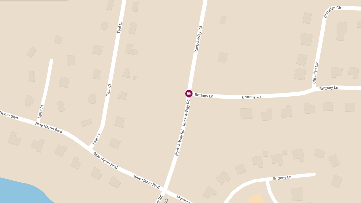 Accident with Injuries at Rockaway Rd & Brittany Ln
