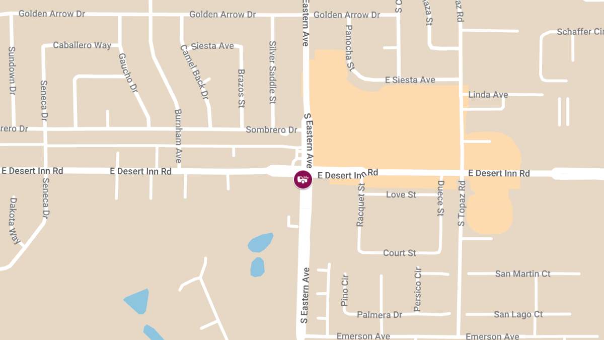 Accident with Injuries at S Eastern Ave and E Desert Inn Rd