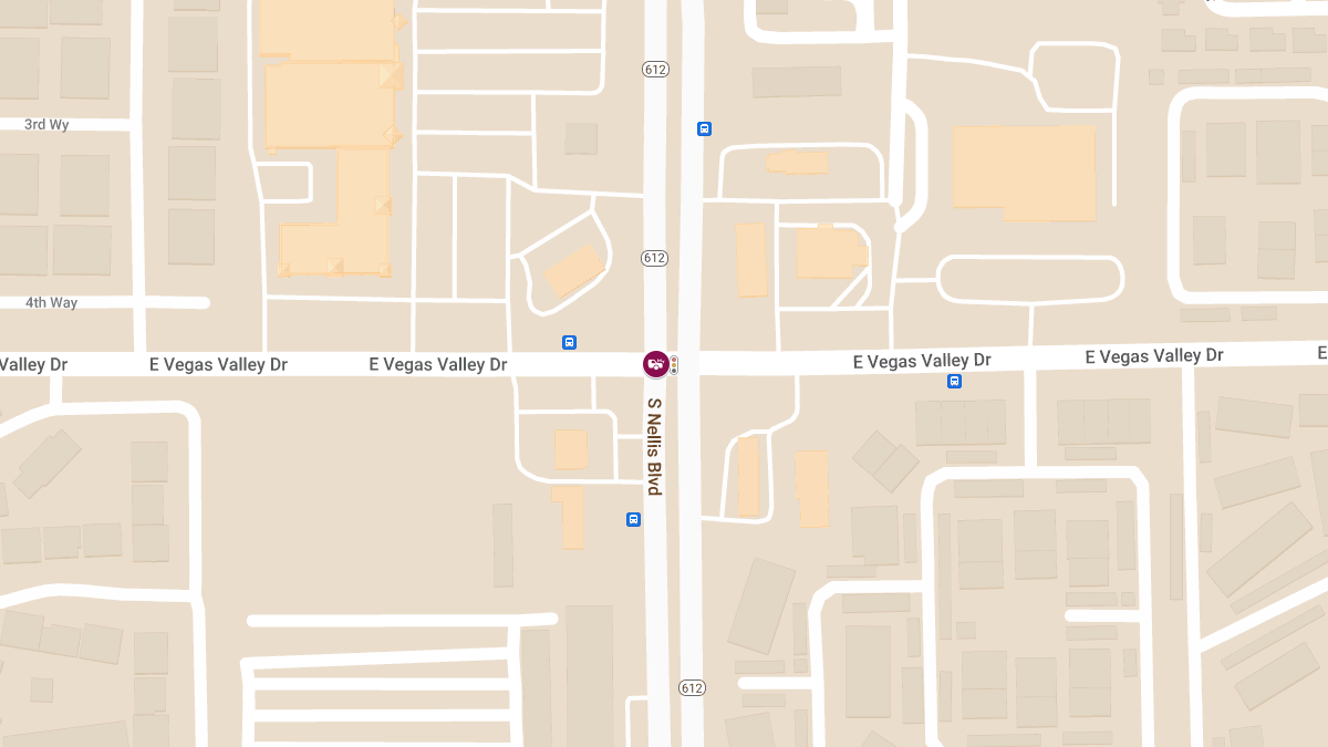 Accident with Injuries at Vegas Valley Dr & S Nellis Blvd