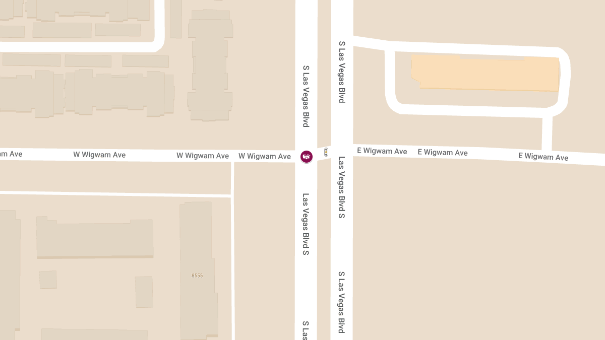 Accident with Injuries at W Wigwam Ave & S Las Vegas Blvd