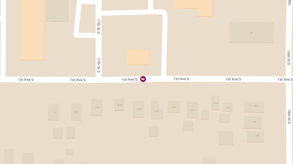 Accident with Injuries on 1st Ave S