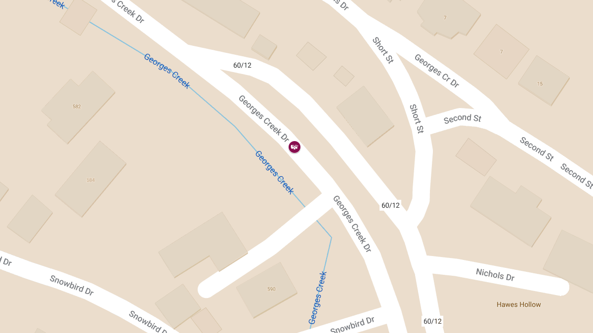 Accident with Injuries on Georges Creek Dr