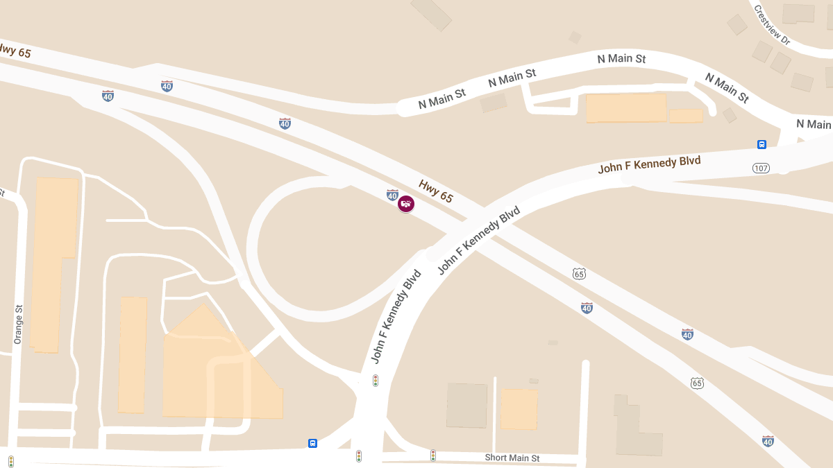 Accident with Injuries on I-40 WB Near Mile Marker 155