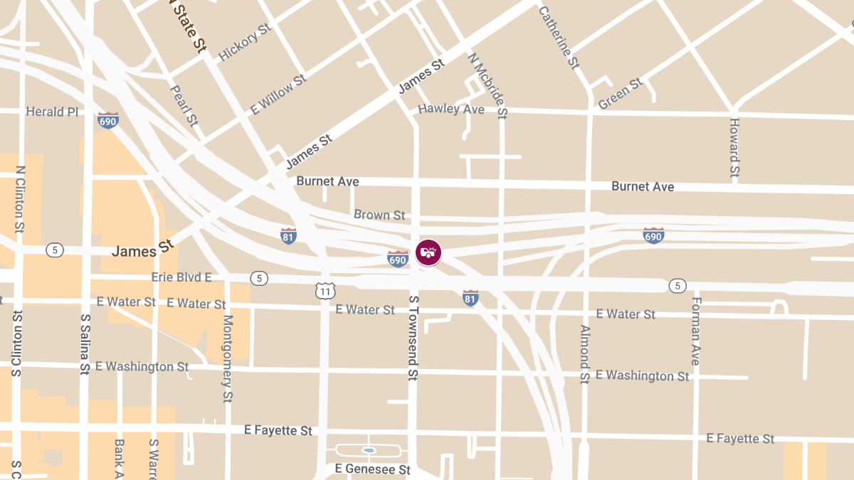 Injury Accident at Genesee Ave and Washington Ave