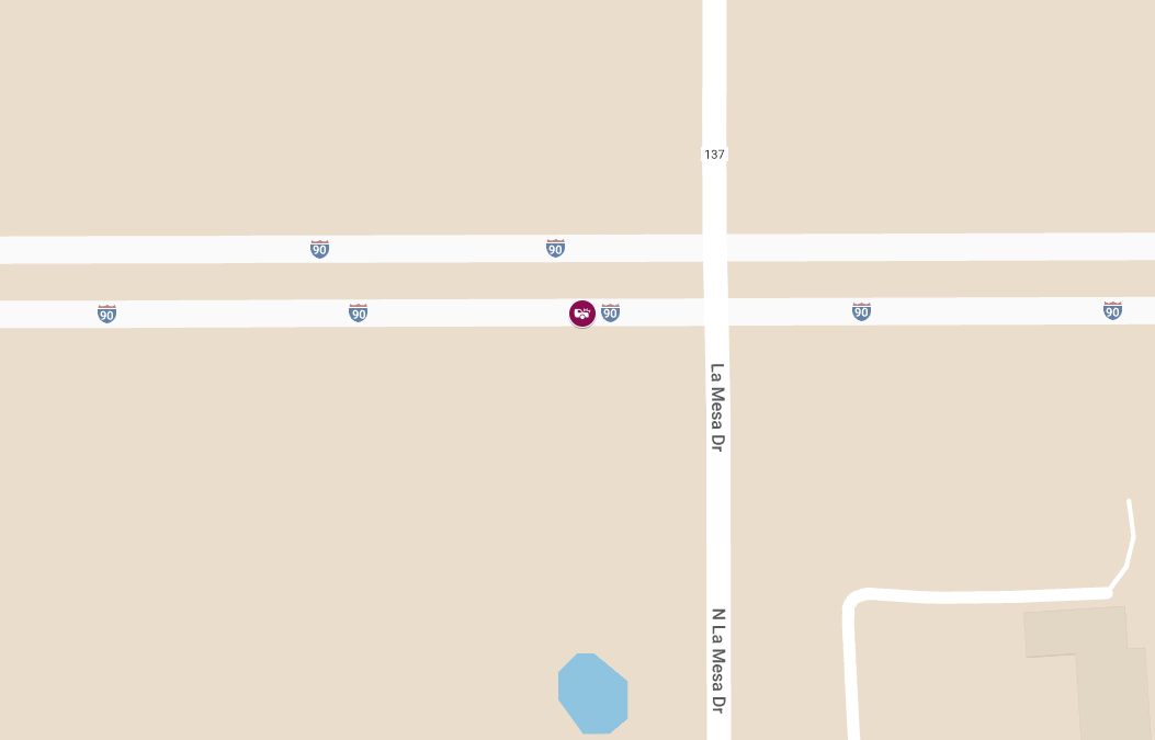 Accident with Injuries on I-90 WB at MM 161.4