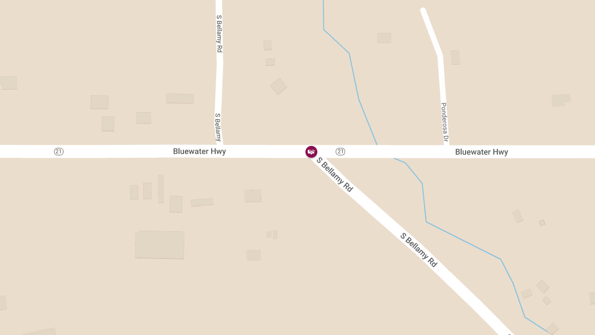 Accident with Injuries on M 21Bluewater Hwy at S Bellamy Rd