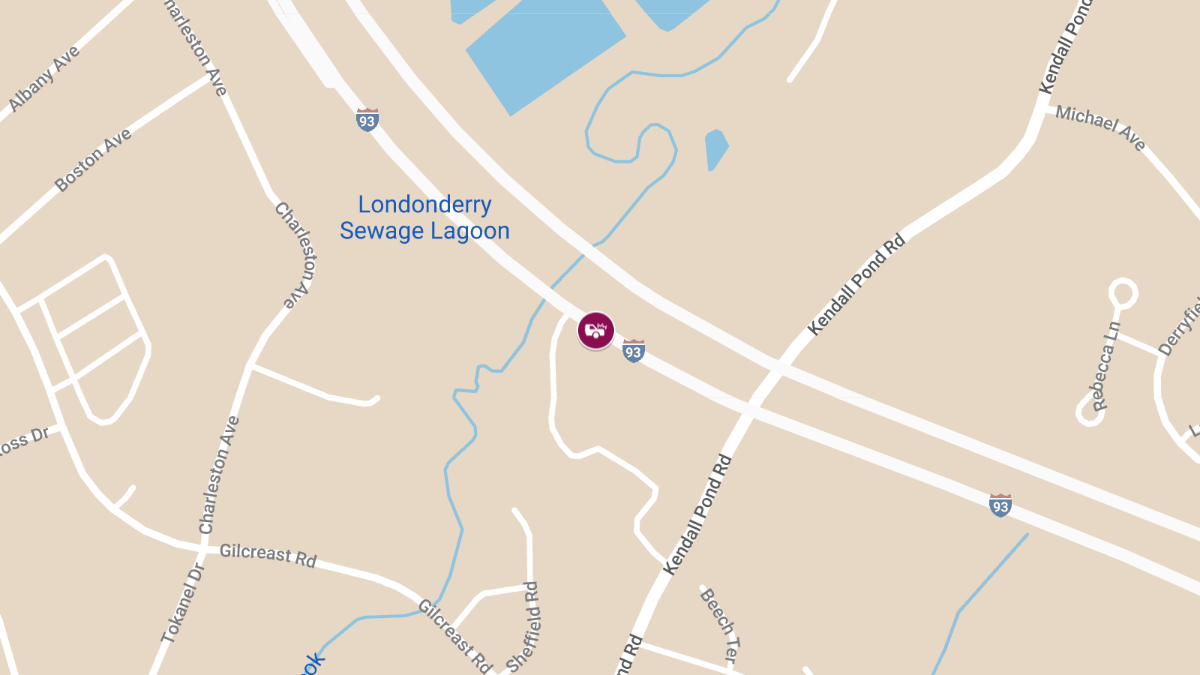 Accident with Injuries on Rte 93 North Ramp to Exit 4