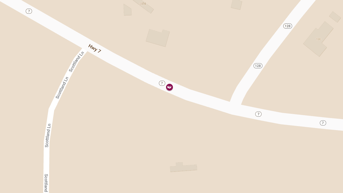 Accident with Injuries on SB SH 7 Near State Hwy 128