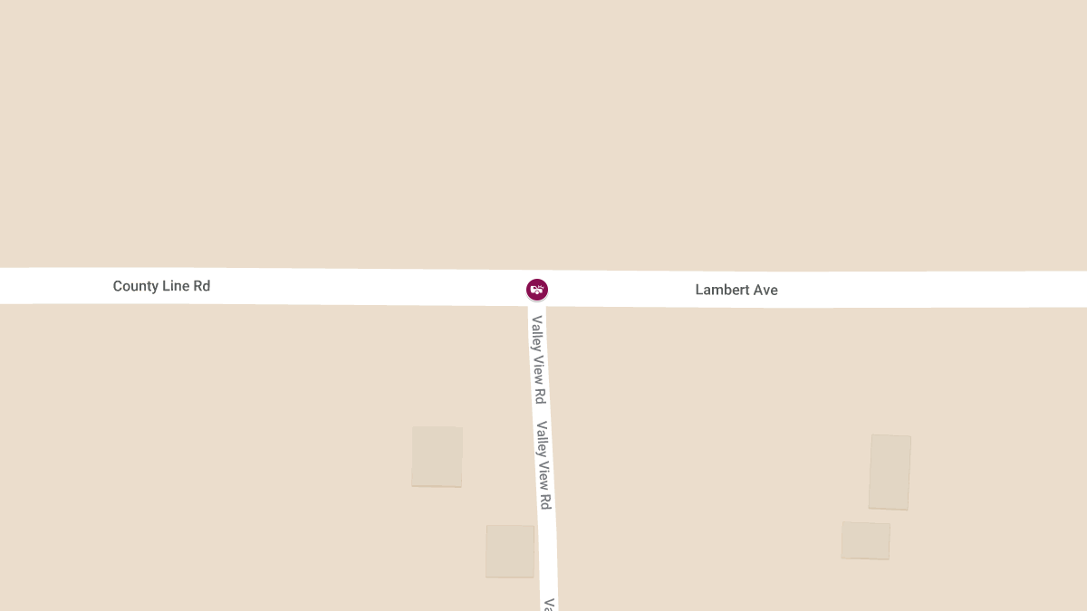 Accident with Injury at E Lambert Ave & Valley View