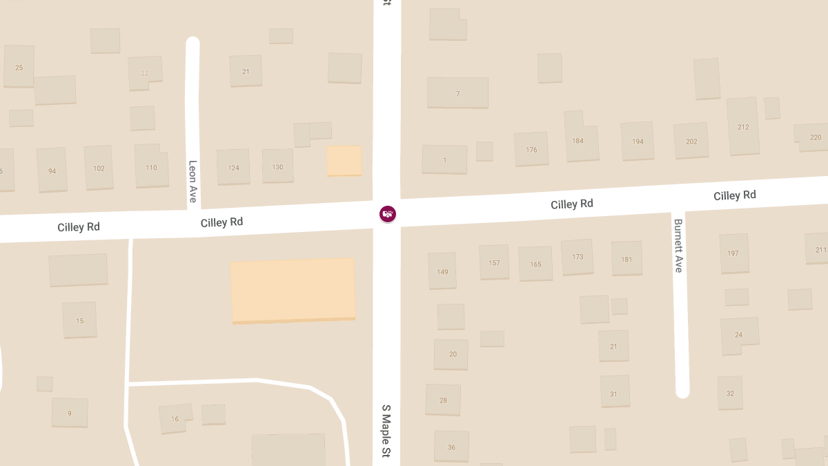 Accident with Injury at Maple St and Cilley Rd