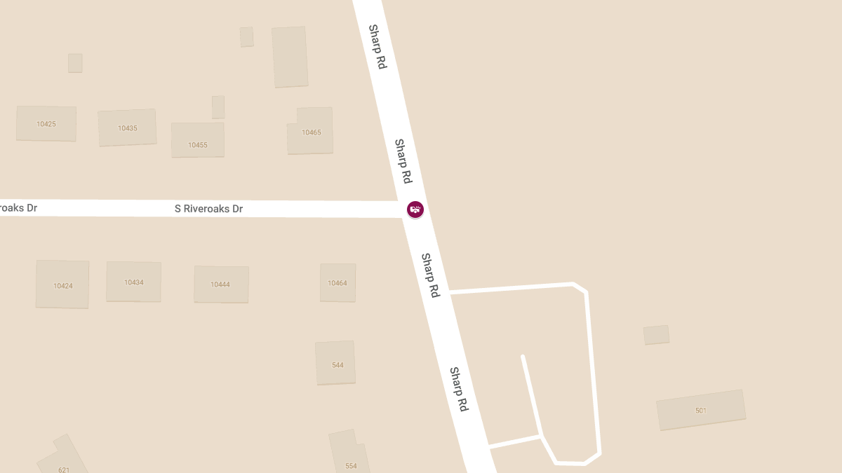 Accident with Injury at Sharp Rd & South Riveroaks Dr