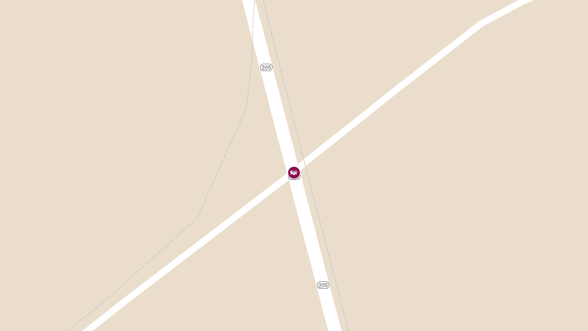 Accident with Injury at State Highway 205 & State Highway 203