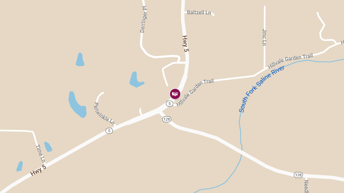 Accident with Injury on NB State Highway 5 near State Highway 128