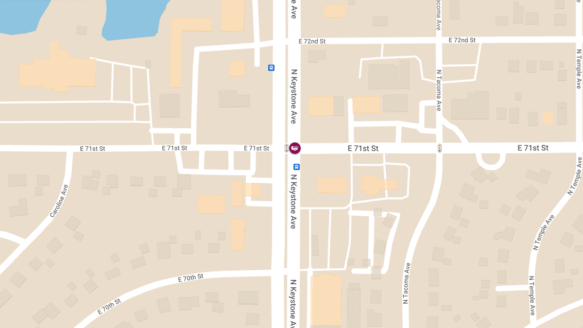 Accident with Personal Injuries at E 71st St & N Keystone Ave