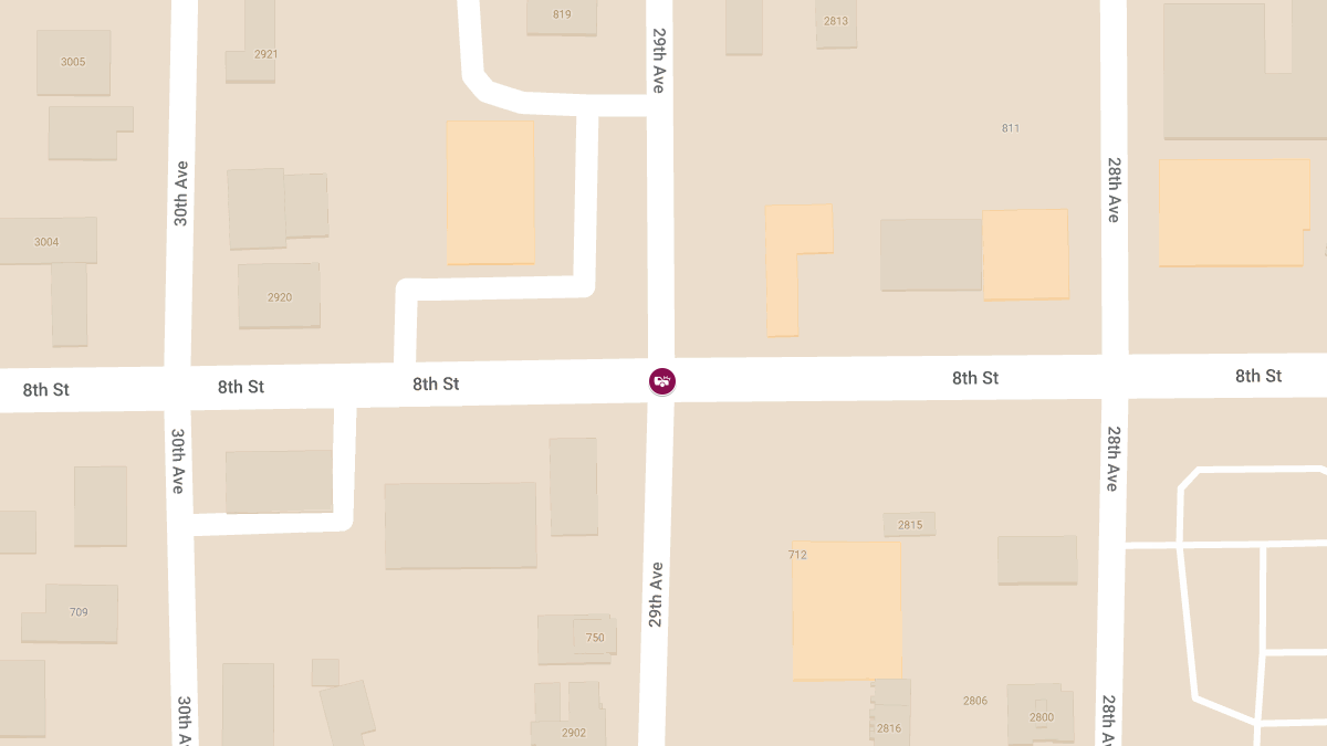 Accident with Possible Injuries at 8th St & 29th Ave