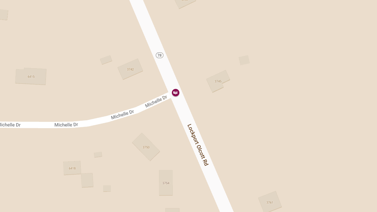 Accident with Possible Injuries at Lockport-Olcott Rd & Michelle Dr