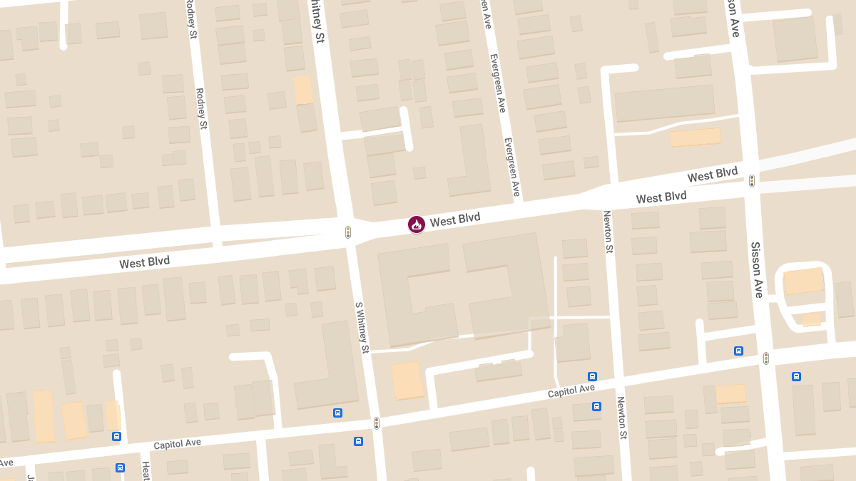 Apartment Fire on West Blvd (1)