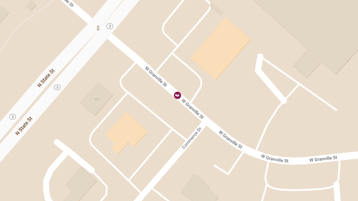 Auto Accident With Injuries on 300 Block of W Granville St