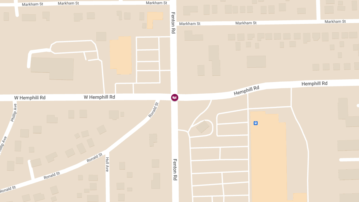 Auto Accident with Injuries at Fenton Rd & W Hemphill Rd