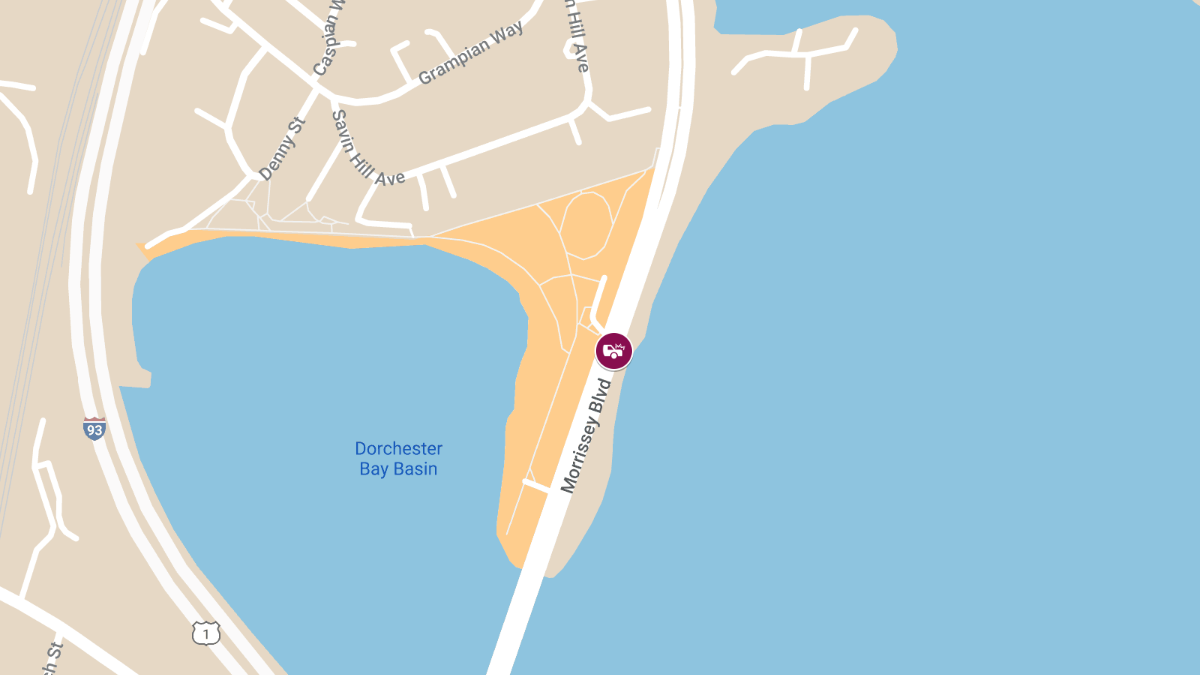 Auto Collision With Injuries on 220 Morrissey Blvd