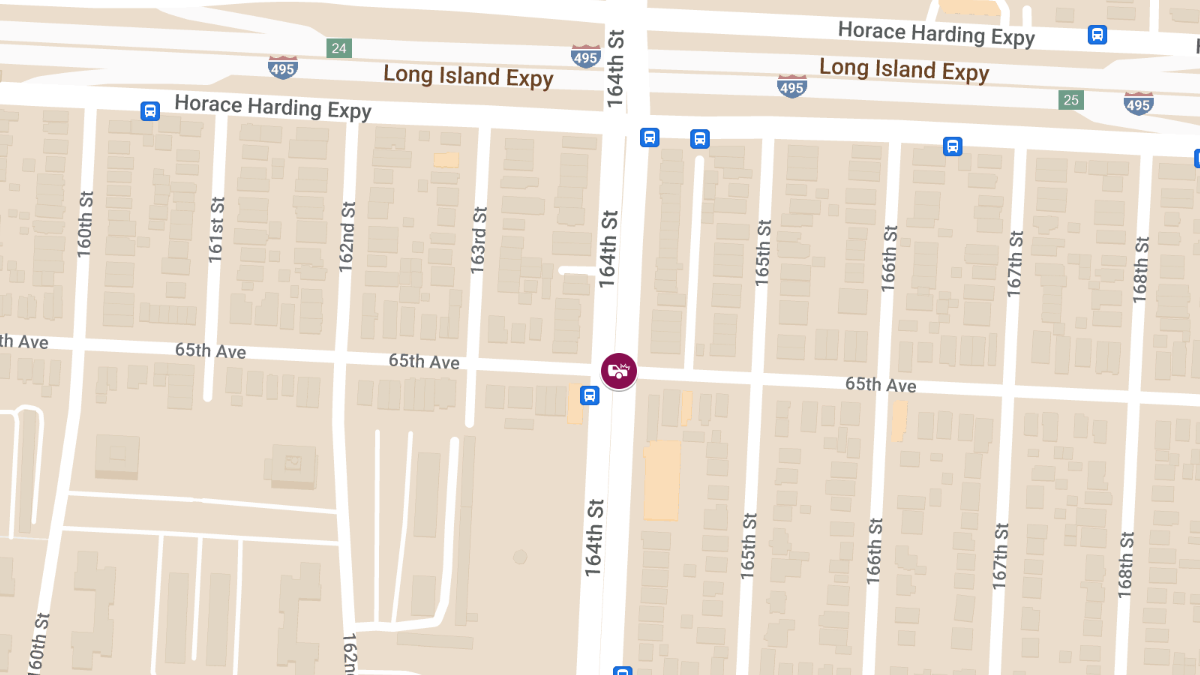 Auto Collision with Injuries at 65th Ave & 164th St