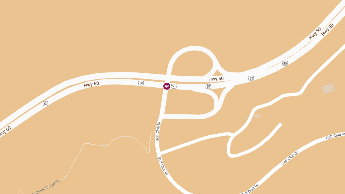 Auto Crash at US 50 & Golf Club WBWO Causes Injuries