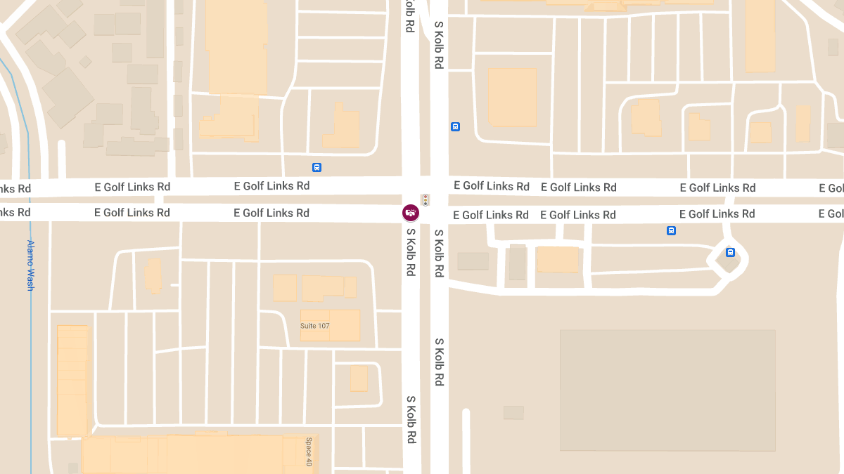 Auto Crash with Injuries at Golf Links Rd & Kolb Rd